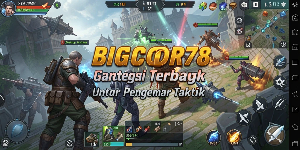 Tampilan menarik dari gameplay mendebarkan BIGCOR78.