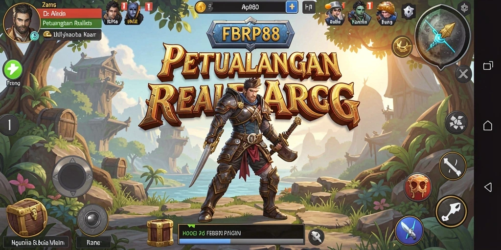 Gameplay mendebarkan dari FBRP88 dengan petualangan ARPG yang seru.