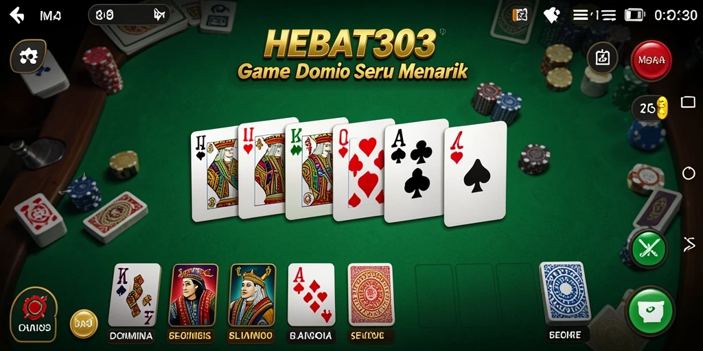 Tampilan gameplay HEBAT303 yang menarik dan seru.