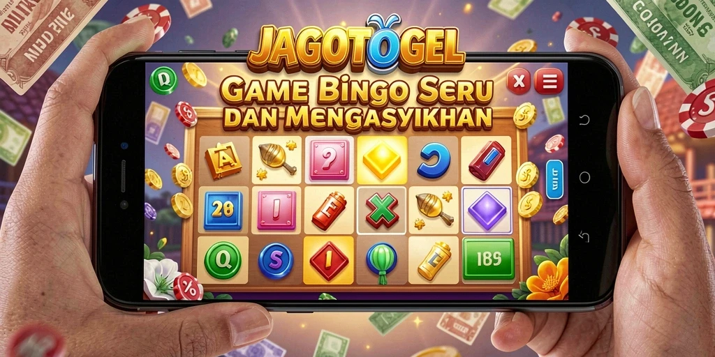 Tampilan gameplay menarik dari JAGOTOGEL saat bermain Bingo.