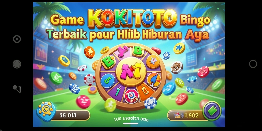 Screenshot utama KOKITOTO menampilkan keseruan gameplay Bingo.