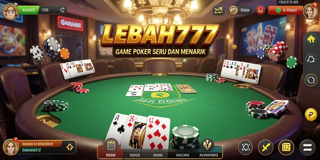 Tampilan gameplay seru dalam LEBAH777 dengan pemain bertanding.