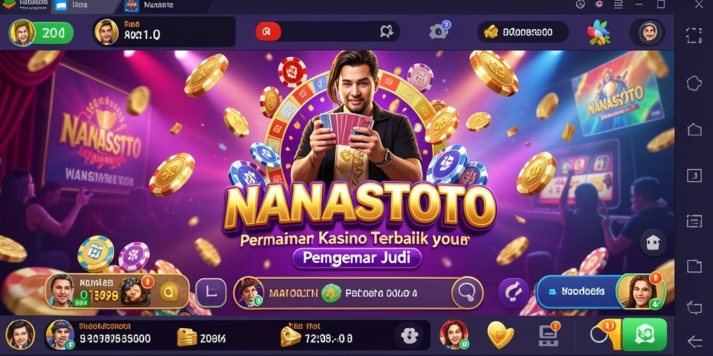 Screenshot NANASTOTO menampilkan aksi seru dari permainan Kasino yang menarik.