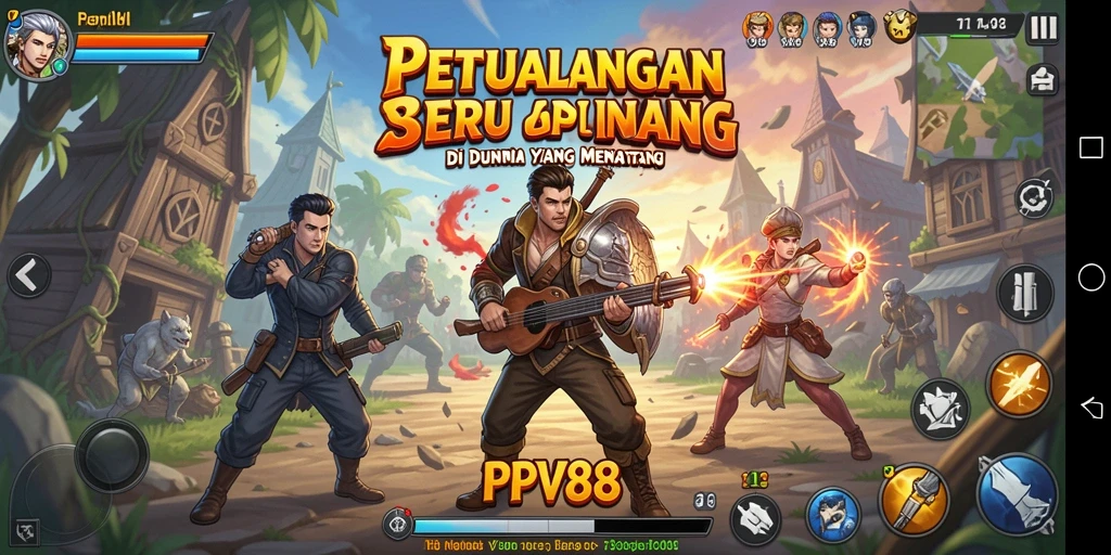 Tampilan menarik dari gameplay PPV88 yang penuh petualangan.