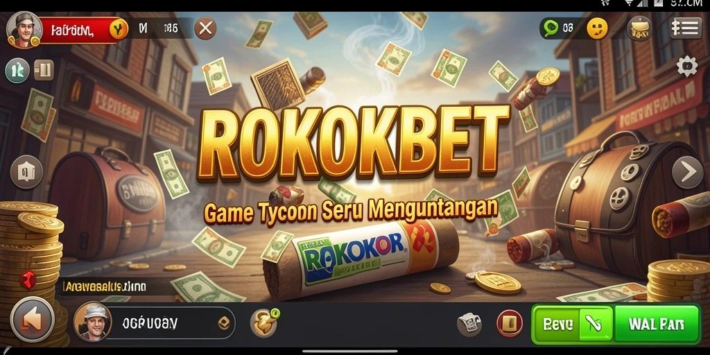 Tangkapan layar dari gameplay seru ROKOKBET yang penuh strategi.
