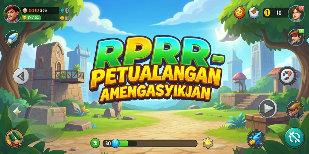 Tampilan gameplay menarik dari RPRR yang memikat pemain.