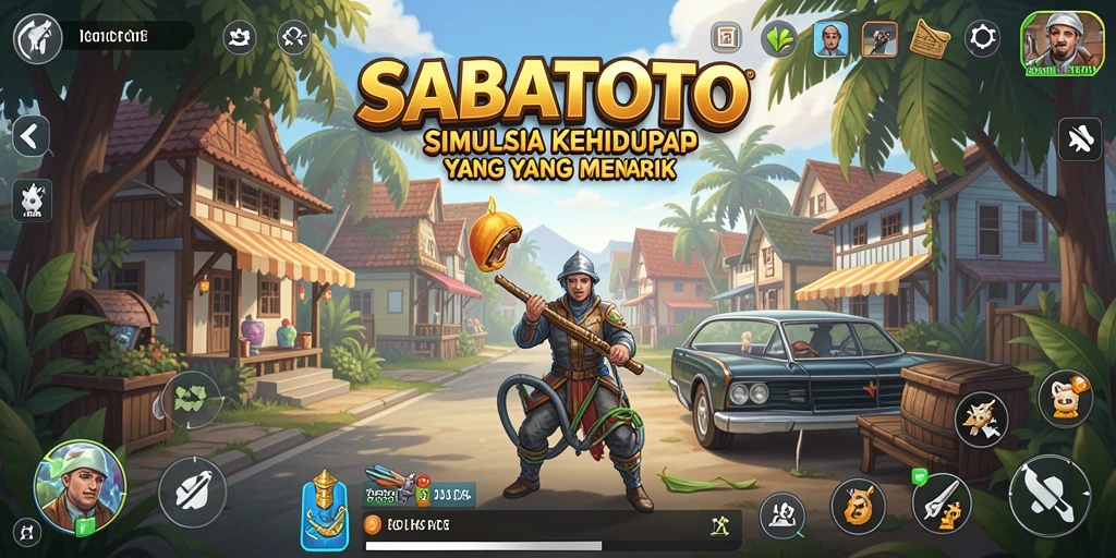 Tampilan gameplay SABATOTO yang menarik dan interaktif.