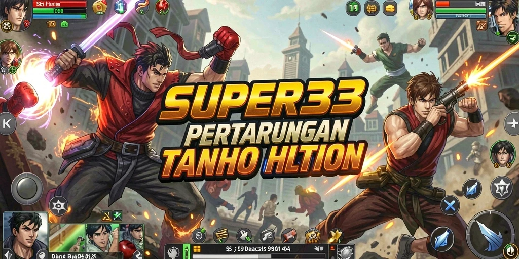 Tampilan gameplay SUPER33 yang memukau dalam aksi seru.