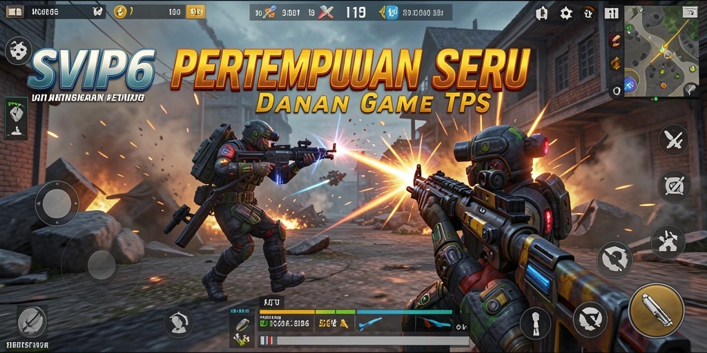 Tampilan gameplay mendebarkan di SVIP6 dengan aksi yang cepat dan grafis memukau.