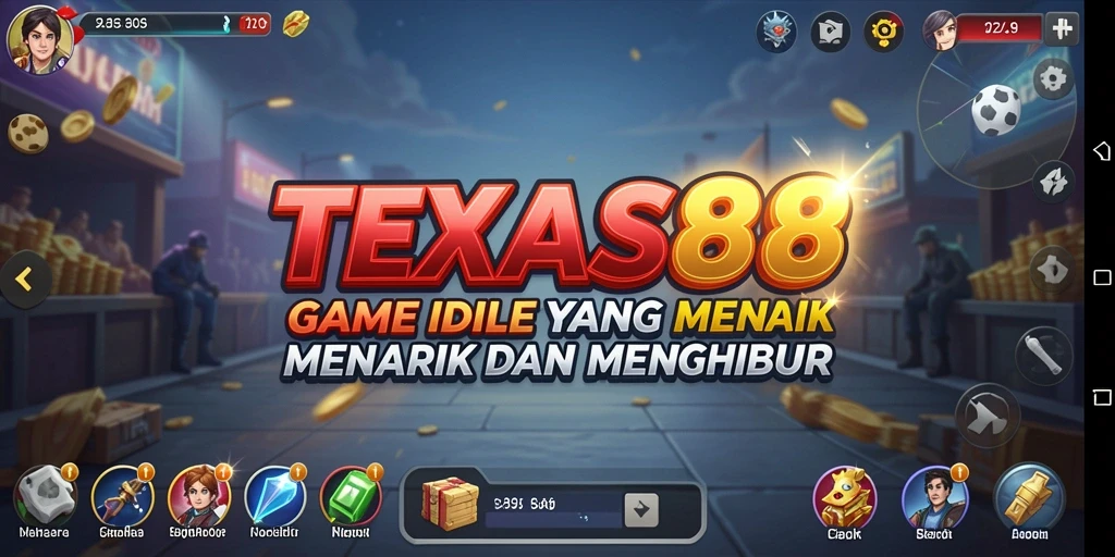 Screenshot gameplay idle yang menarik dari TEXAS88.