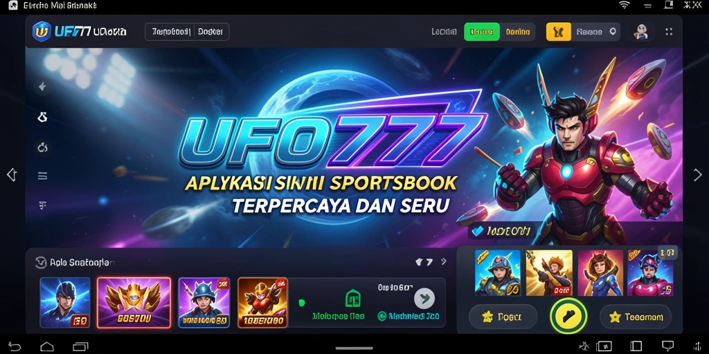 Tampilan gameplay Sportsbook yang menarik dan interaktif.