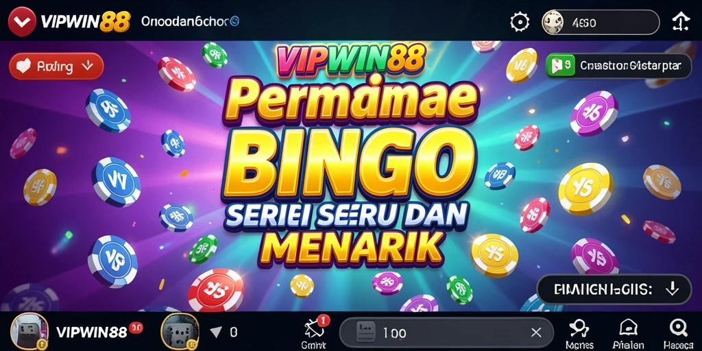 Gameplay Bingo seru yang menantang di VIPWIN88.