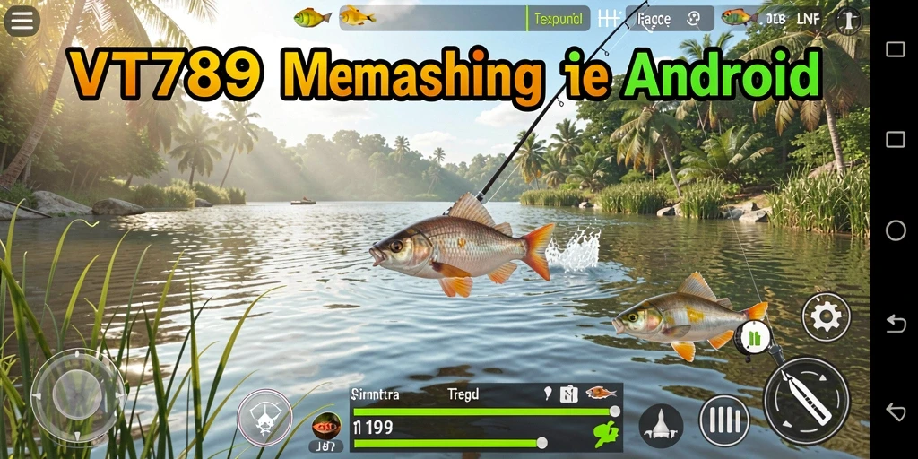 Screenshot gameplay VT789 menampilkan pengalaman memancing yang menakjubkan dan realistis.