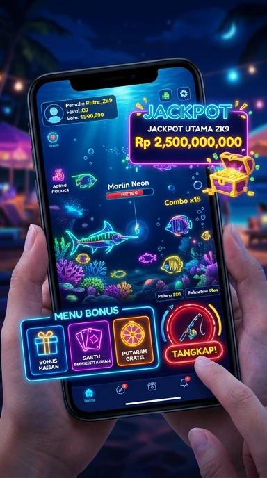 Penyajian kategori aplikasi di zk9 yang teratur dan rapi.